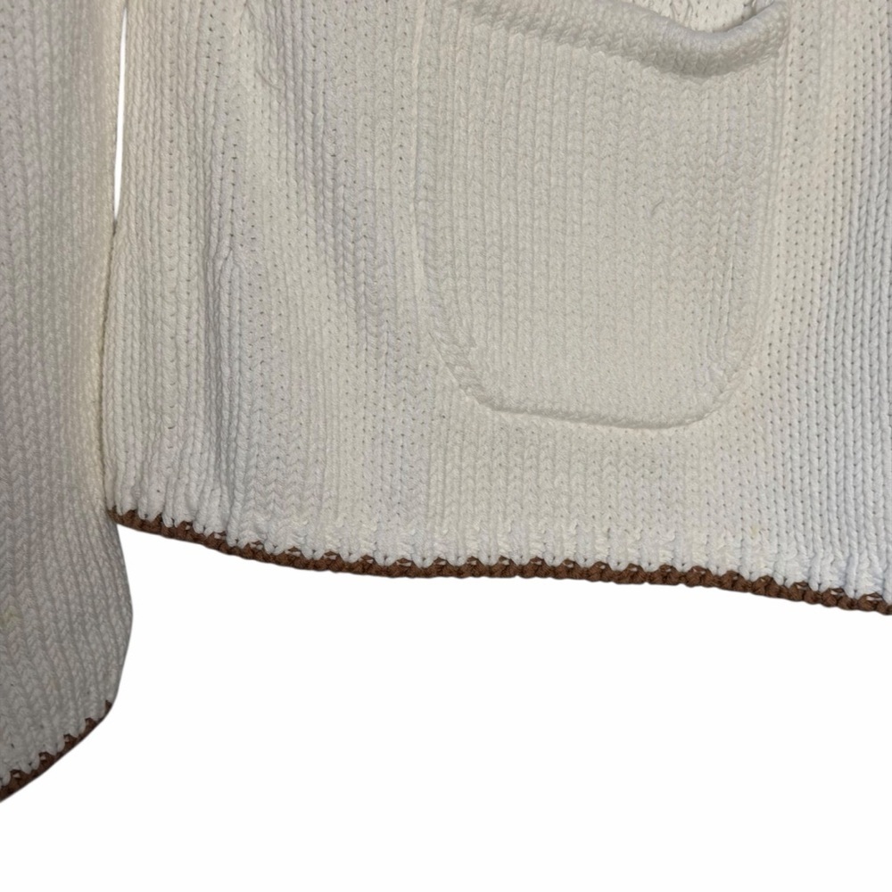 Basler Full Zip Cotton Sweater - Picture 5 of 10